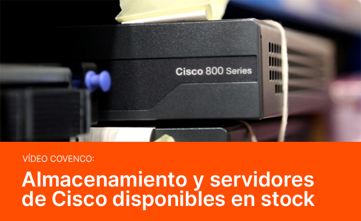 Almacenamiento y servidores de Cisco