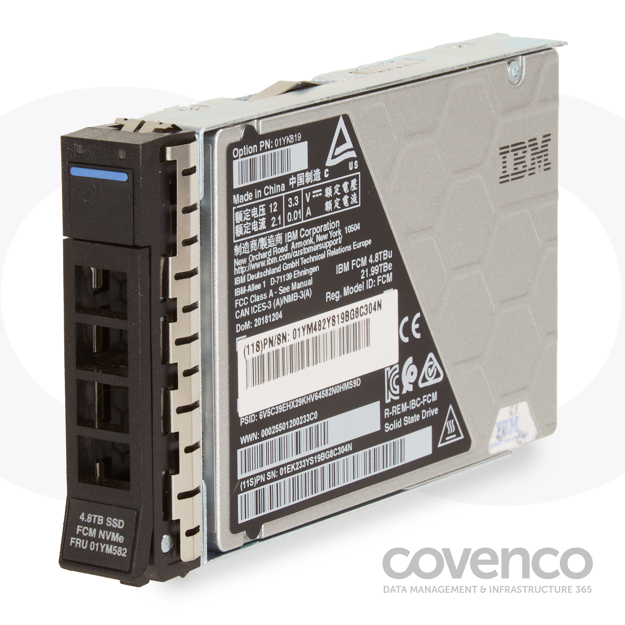 IBM 2076-ADS1 - 4.8 TB 2.5 inch NVMe Flash Core Module (Solid State Drive)  for sale from Covenco