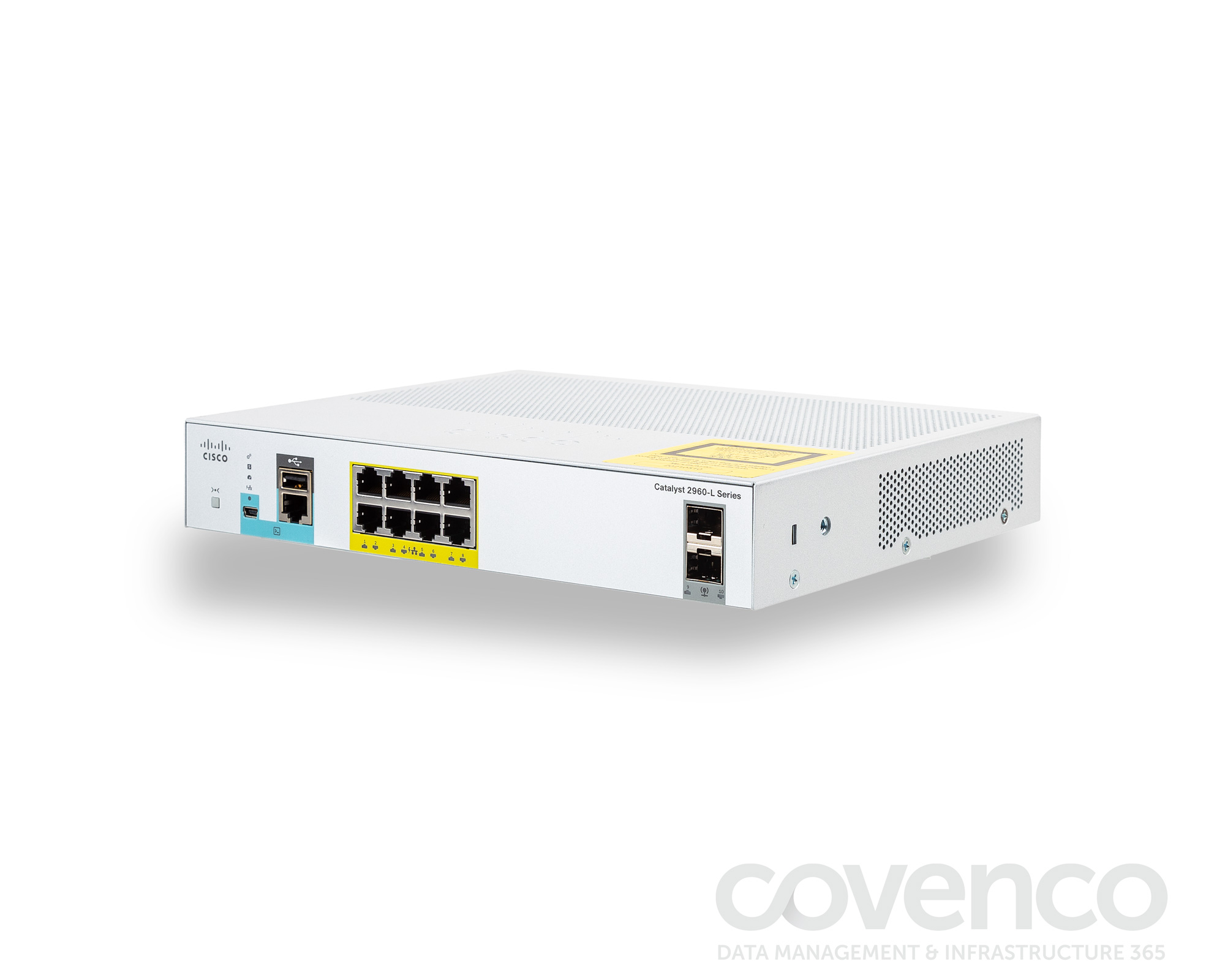 CISCO WS-C2960L-8PS-LL - Catalyst 2960L 8 Port GigE With PoE, 2 X 1G SFP,  LAN Lite