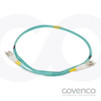 FIBRE LC-LC (2M) OM4 (AQUA) - 2m OM4 50 / 125 LC-LC Duplex Aqua