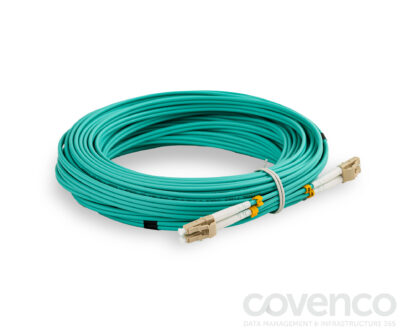 FIBRE LC-LC (15M) OM3 (AQUA) - 15m OM3 50 / 125 LC-LC Duplex Aqua