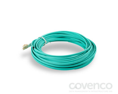 FIBRE LC-LC (15M) OM3 (AQUA) - 15m OM3 50 / 125 LC-LC Duplex Aqua - Image 4