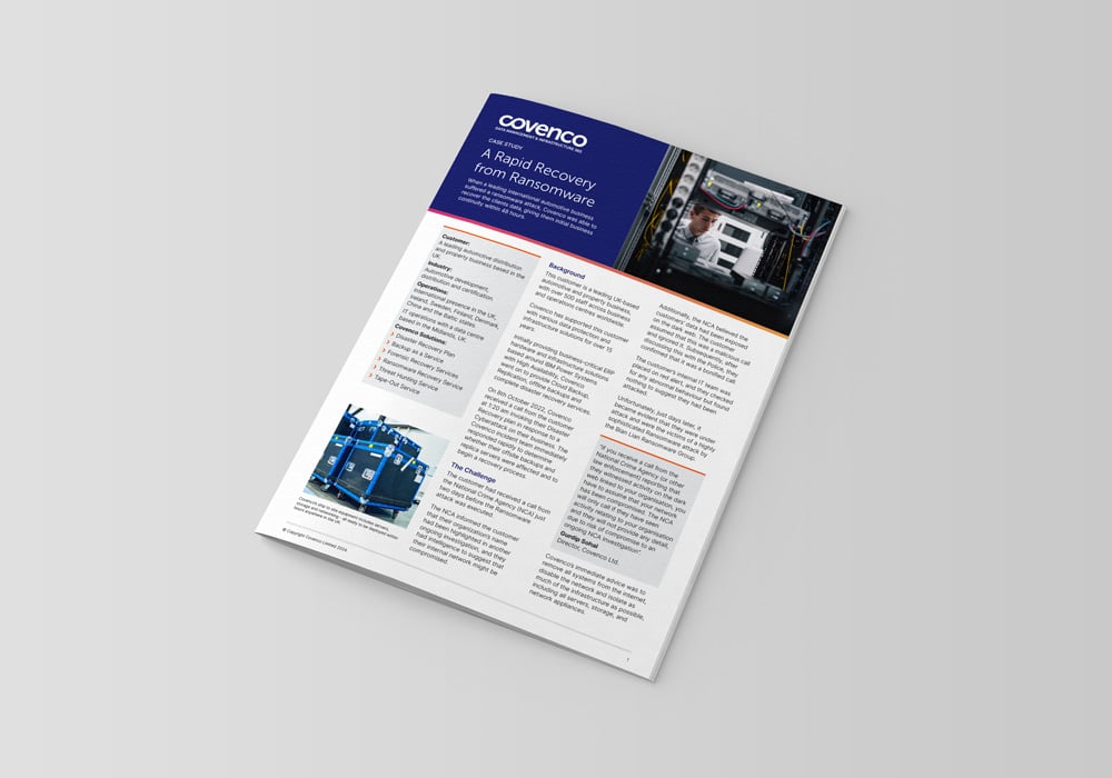 UK automotive sector ransomware case study