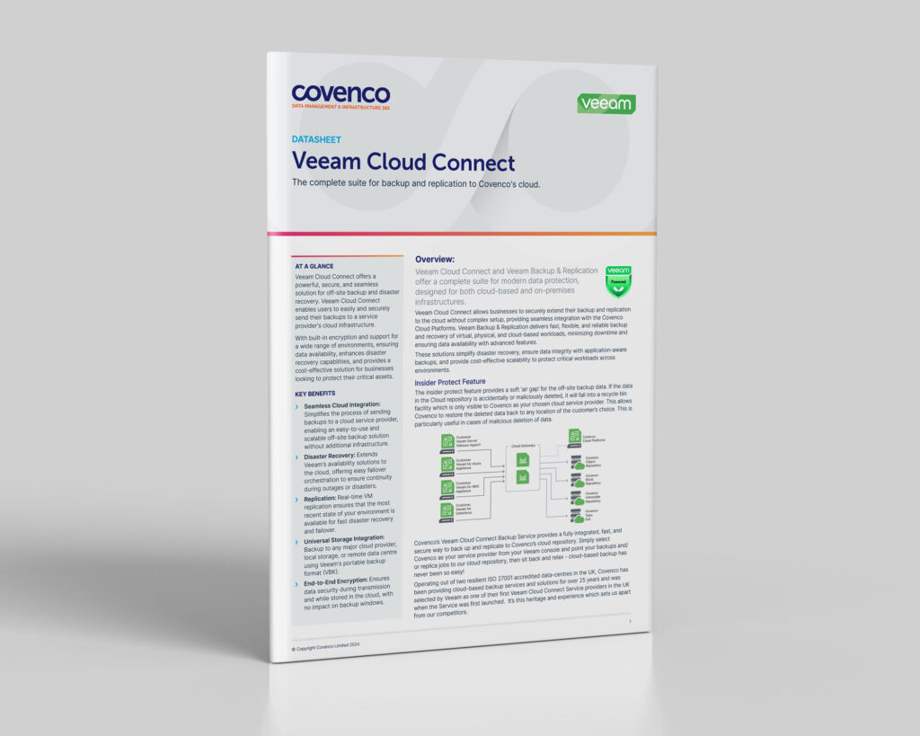 Veeam Cloud Connect Datasheet