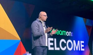 Veeam CEO Anand Eswaran at VeeamOn 2025, San Diego
