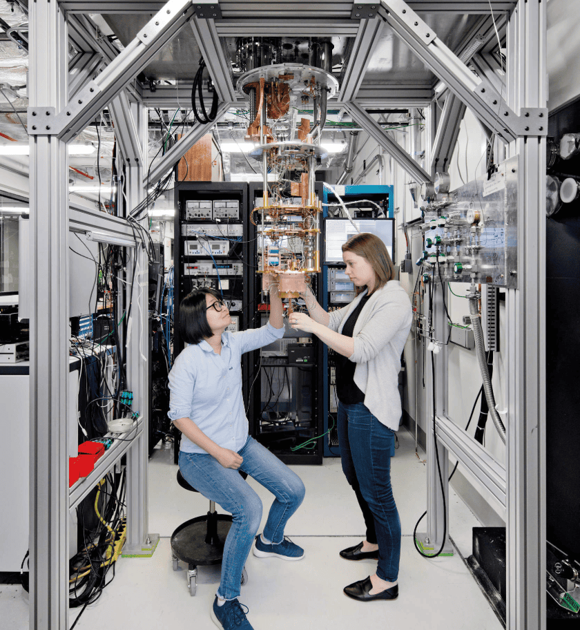 Quantum computer (credit: IBM)